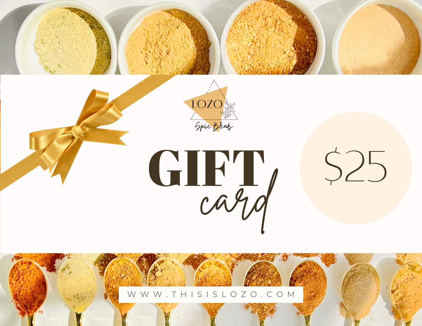 LOZO Spice Blends Gift Card
