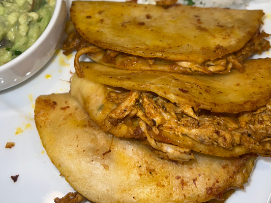 Crispy Cheesy Chicken Tacos