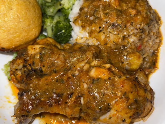 Smothered Chicken & Gravy