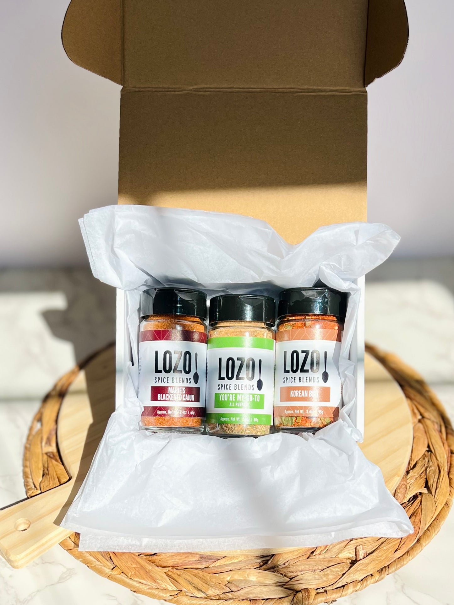Build Your Own Gift Box – 3 Spice Blends ($32)