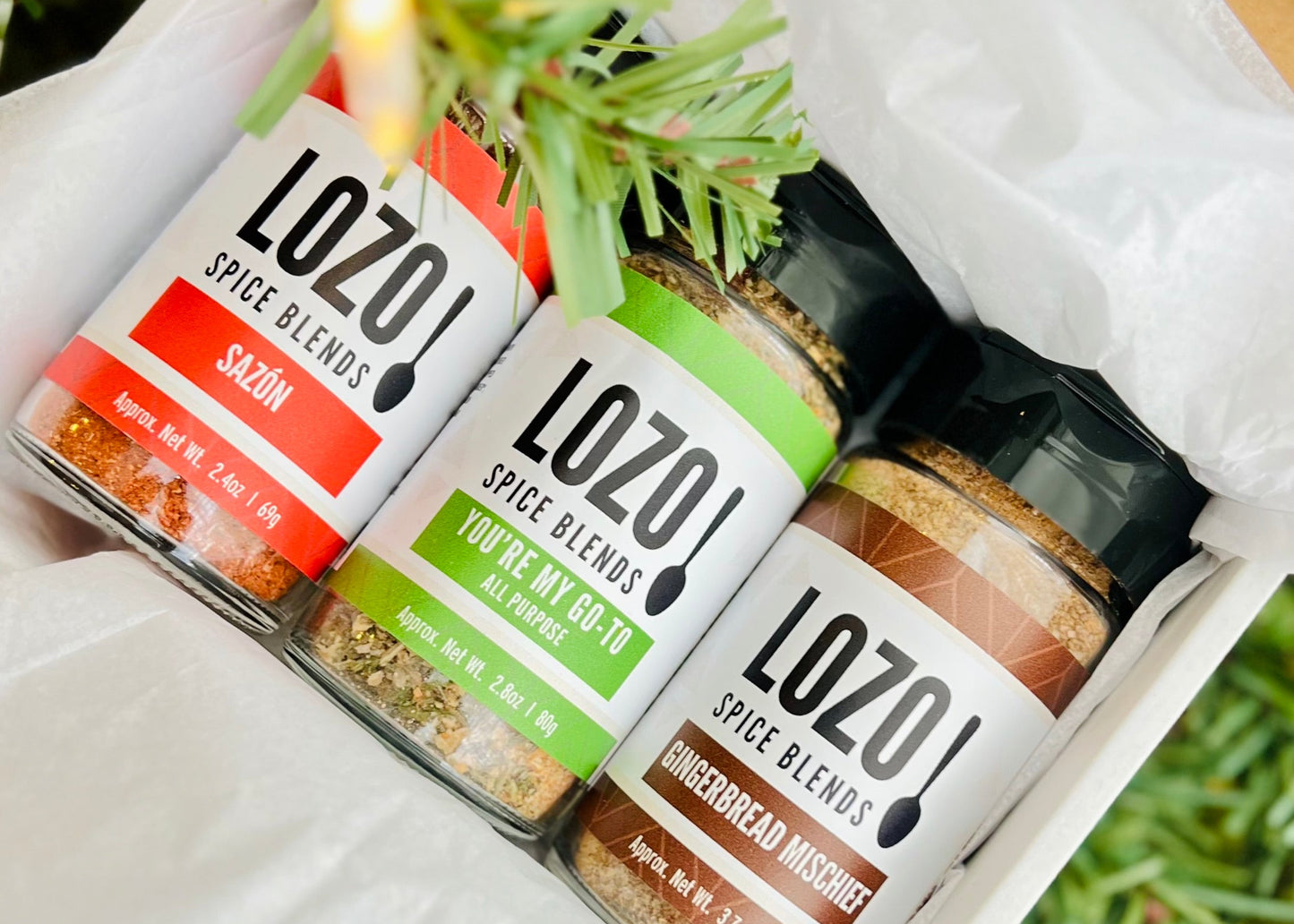 Build Your Own Gift Box – 3 Spice Blends ($32)